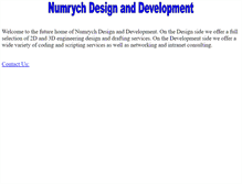 Tablet Screenshot of numrych.com